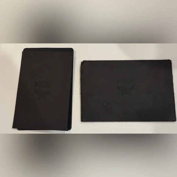 **SOLD**MCM PINK FLAP WALLET WITH CROSSBODY CHAIN - Picture 9 of 10